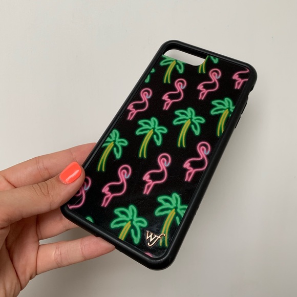 Wildflowers Accessories - Wildflower Palm & Flamingo iPhone 6/7/8 Plus Case